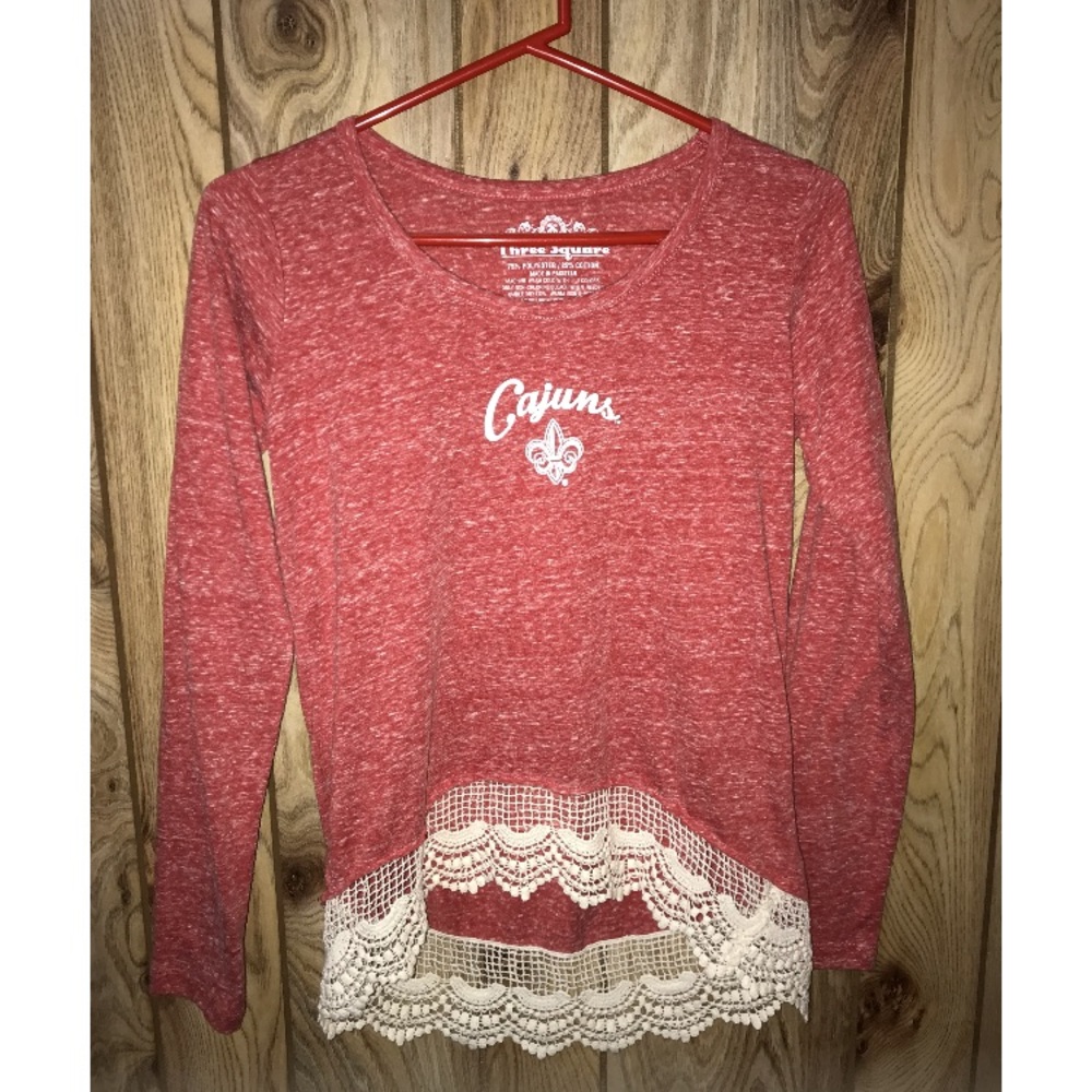 Long sleeve Cajuns top
